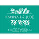 Palms Frame Save the Date Cards Image 3 of 4